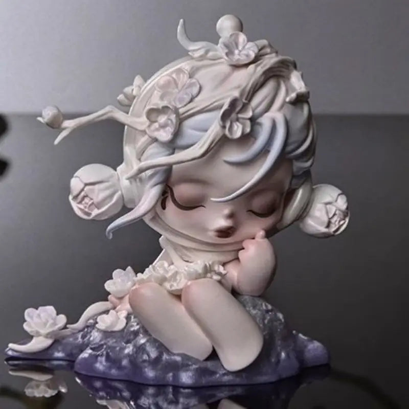 SKULLPANDA – Série The Ink Plum Blossom 💀🌸