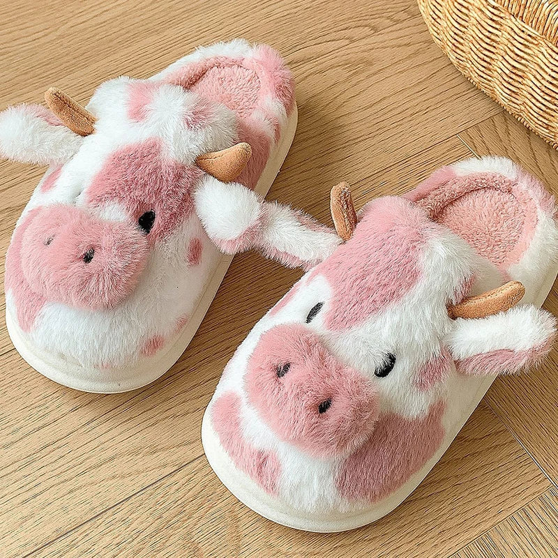 Pantufa Vaquinha Feminina 🐄