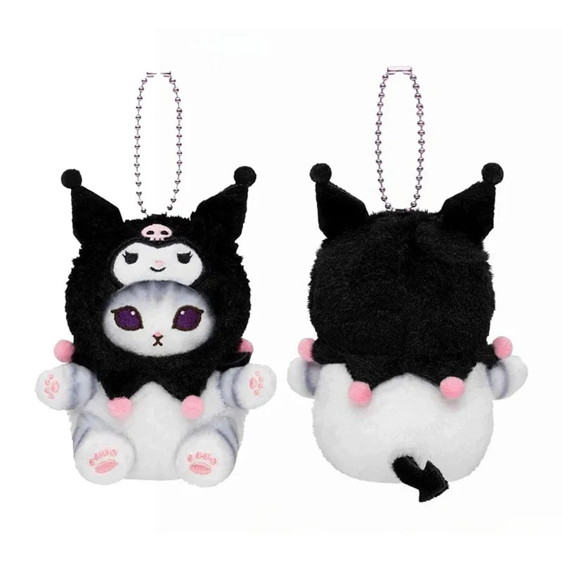 Mofusand Hello Kitty & Kuromi 🐱🎀💜