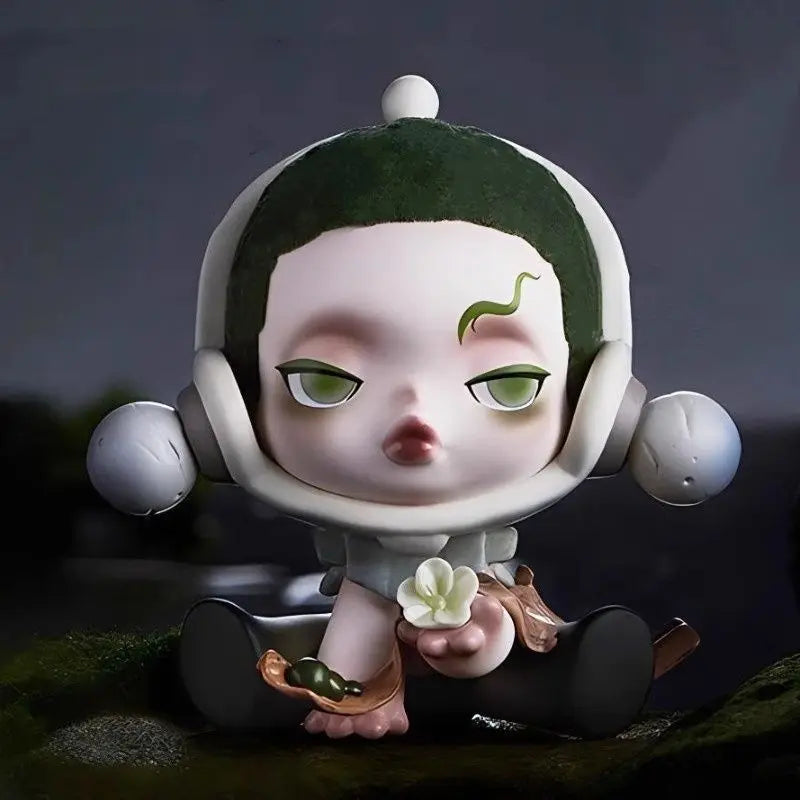 SKULLPANDA – Série The Ink Plum Blossom 💀🌸