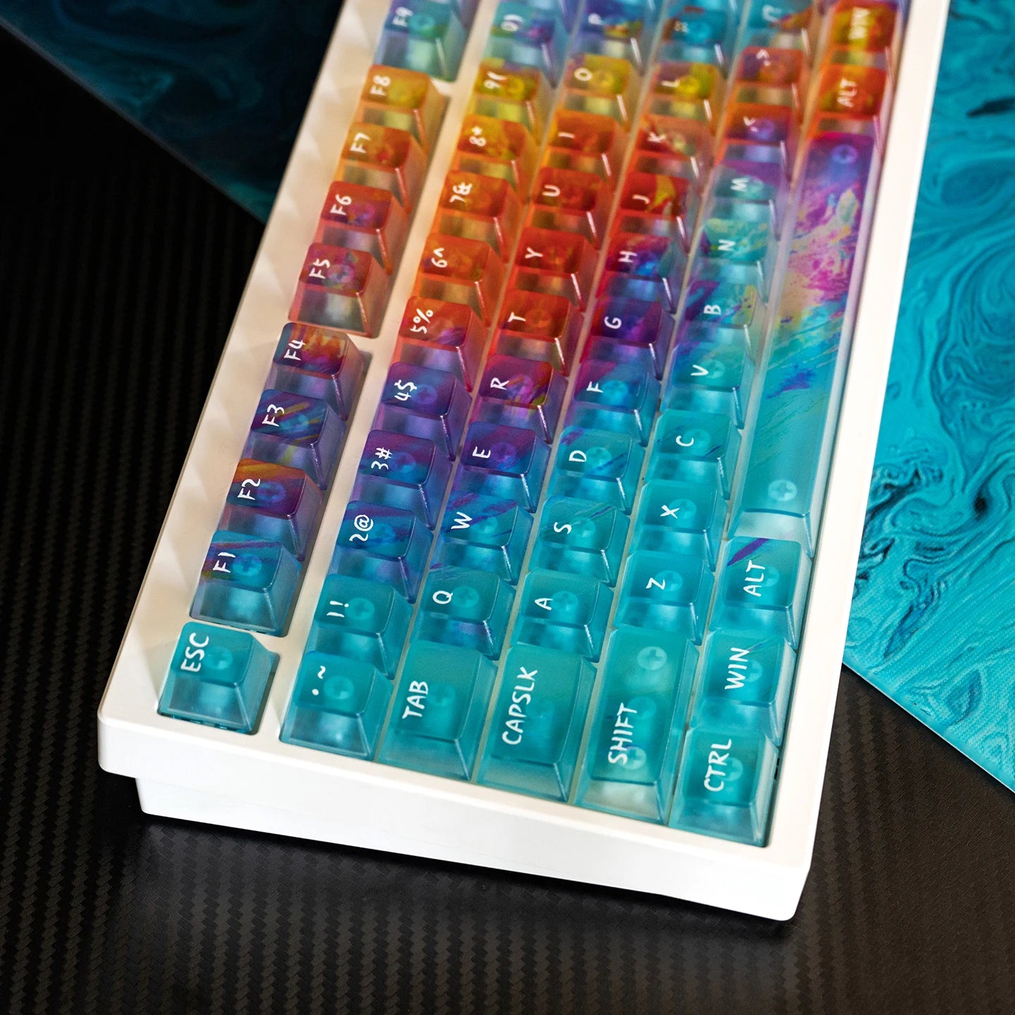 Teclado Blue Gradient ❄️