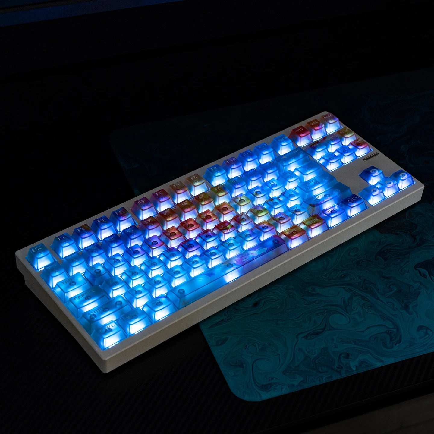 Teclado Blue Gradient ❄️