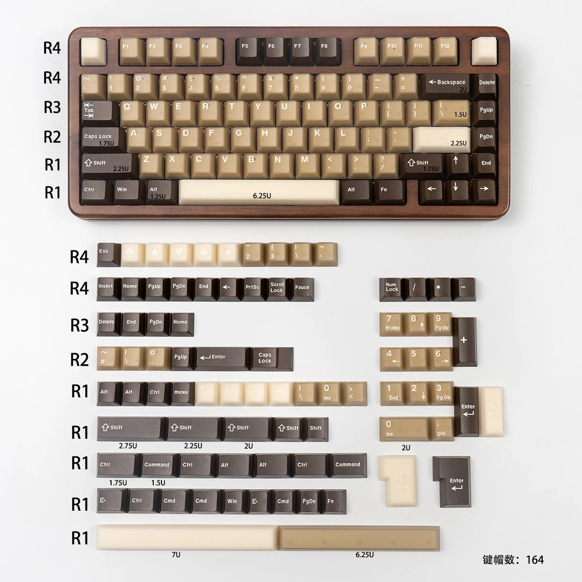 Teclado Caffe Latte ☕✨