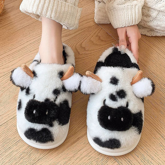 Pantufa Vaquinha Feminina 🐄