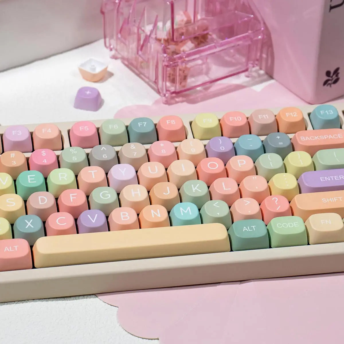 Teclado Rainbow Candy 🍬