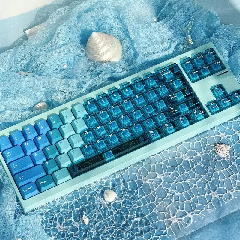 Teclado Crystal Clear ❄️