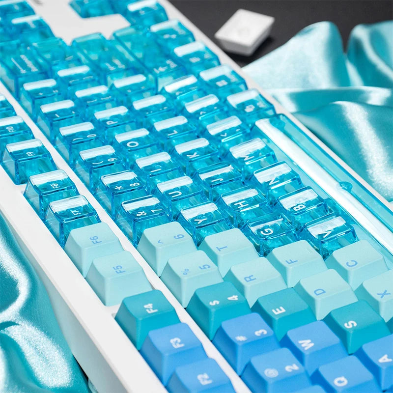Teclado Crystal Clear ❄️