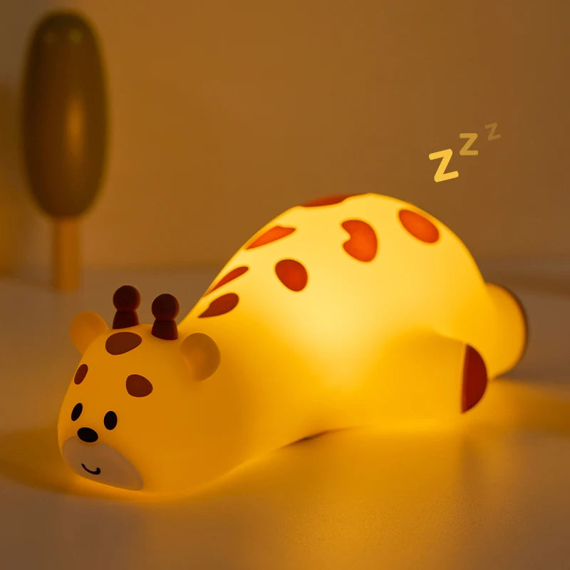 Luminária Panda Kawaii em Silicone 🐼
