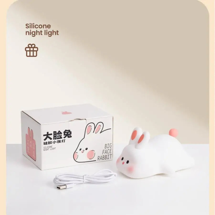 Luminária Panda Kawaii em Silicone 🐼