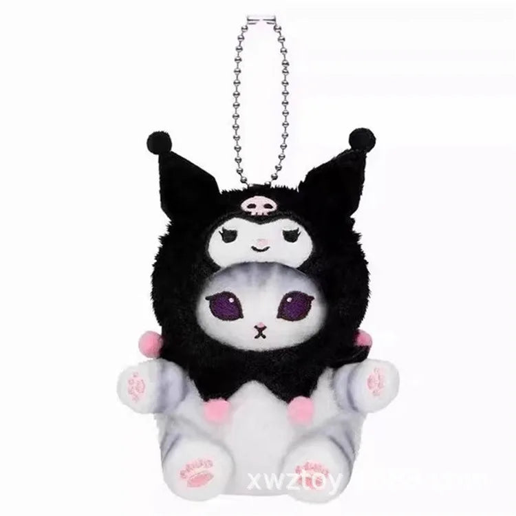Mofusand Hello Kitty & Kuromi 🐱🎀💜
