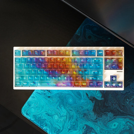 Teclado Blue Gradient ❄️