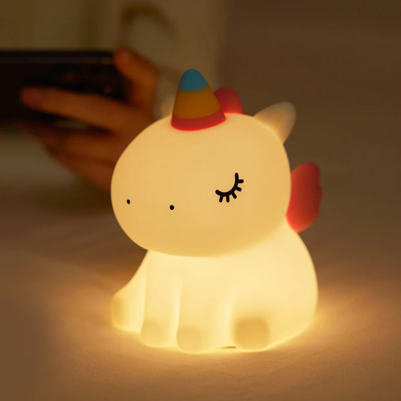 Luminária Panda Kawaii em Silicone 🐼