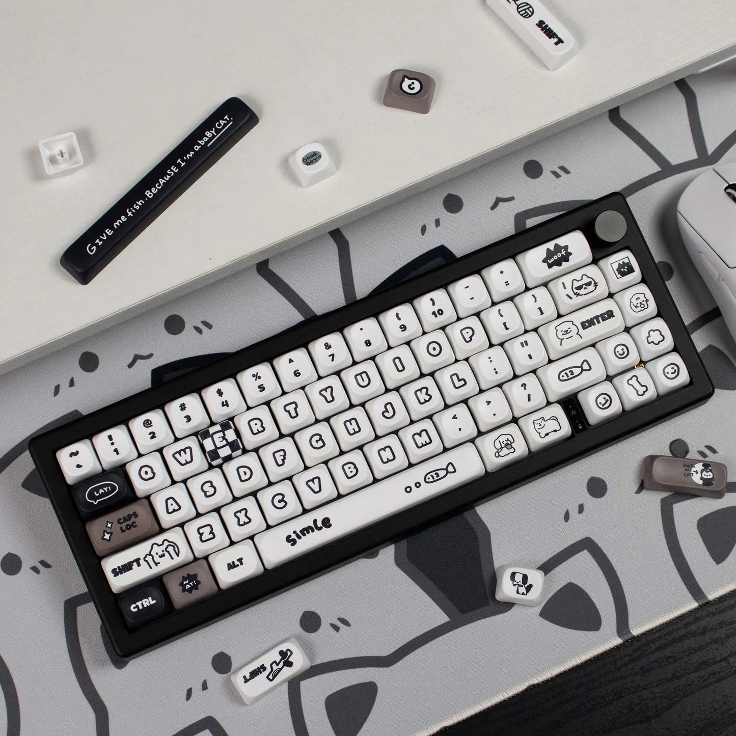 Teclado Cats & Puppies 🐱🐶
