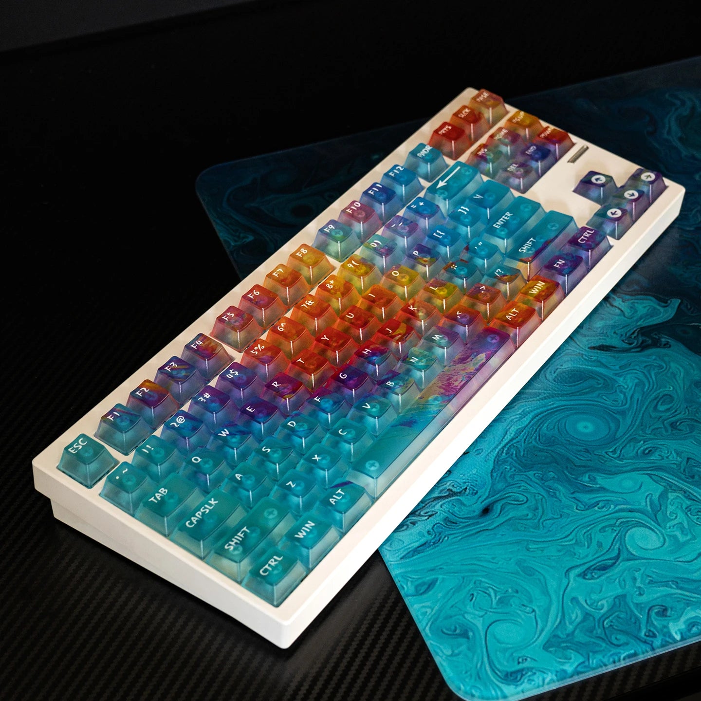 Teclado Blue Gradient ❄️