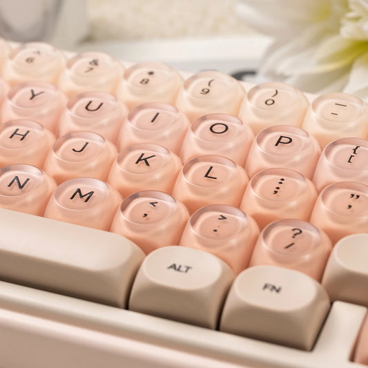 Teclado Rosa Liquid Foundation 132 Teclas 🎀