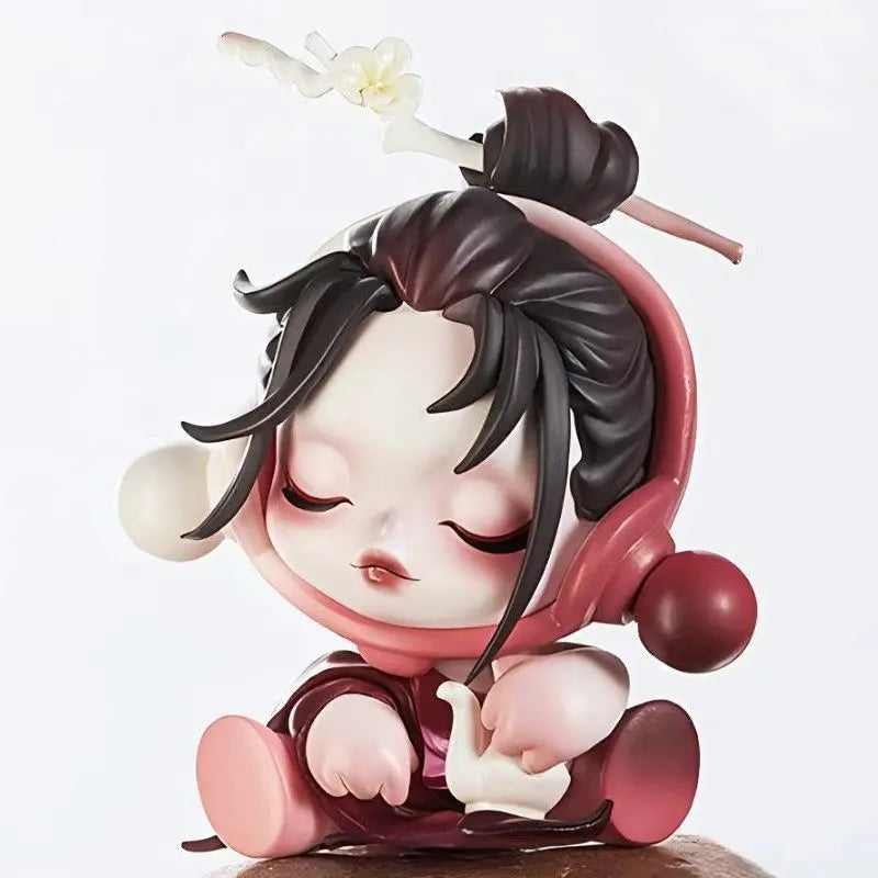 SKULLPANDA – Série The Ink Plum Blossom 💀🌸