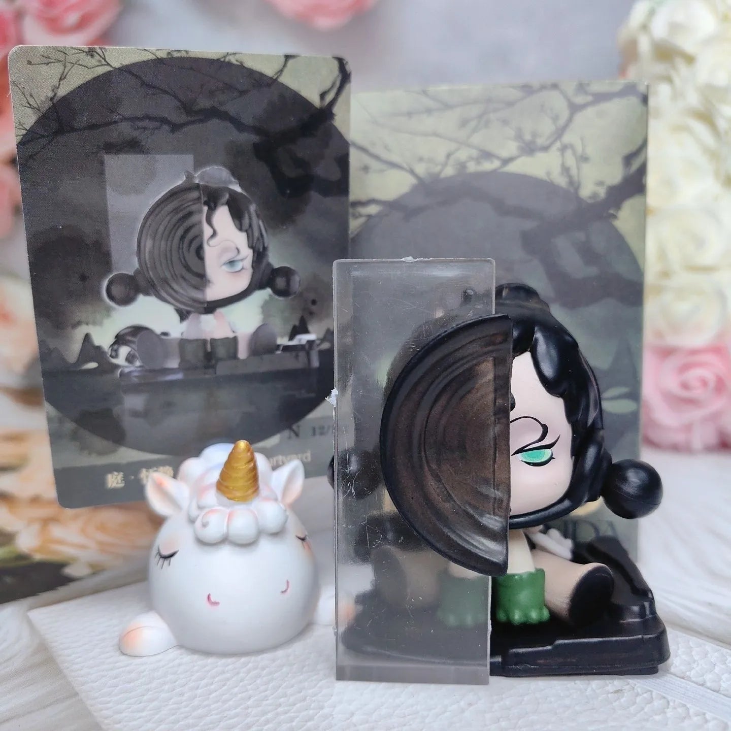 SKULLPANDA – Série The Ink Plum Blossom 💀🌸
