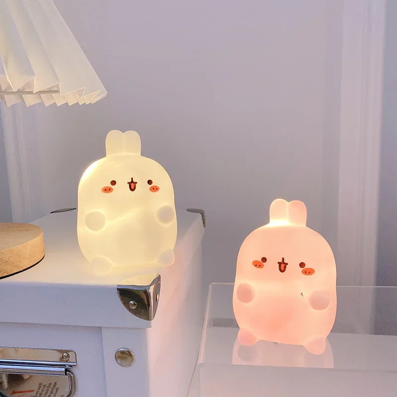 Luminária Coelho LED🐇✨