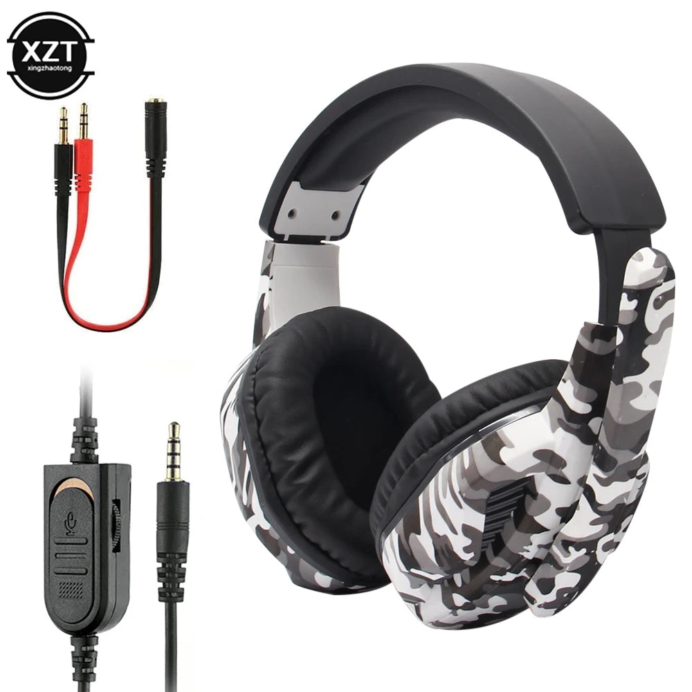 Headset Gamer Camuflado 🎧