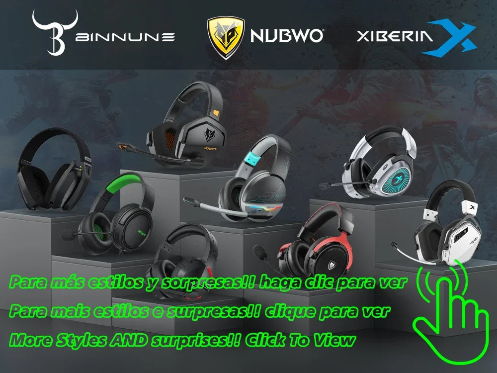 Headset Gamer NUBWO G06 🎧