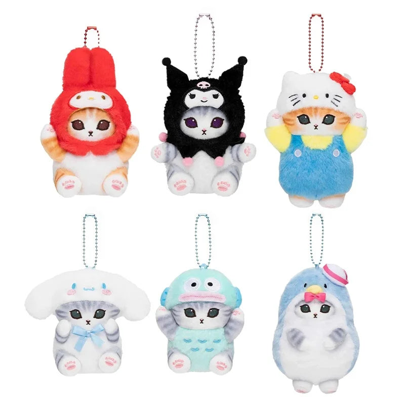 Mofusand Hello Kitty & Kuromi 🐱🎀💜