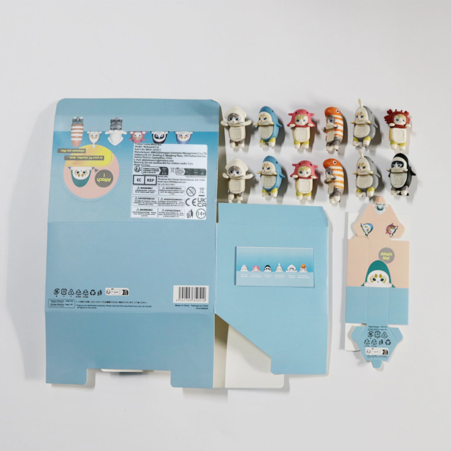 Sonny Angel Hippers & Mofusand Cat Fushandi – Blind Box🎁🐱