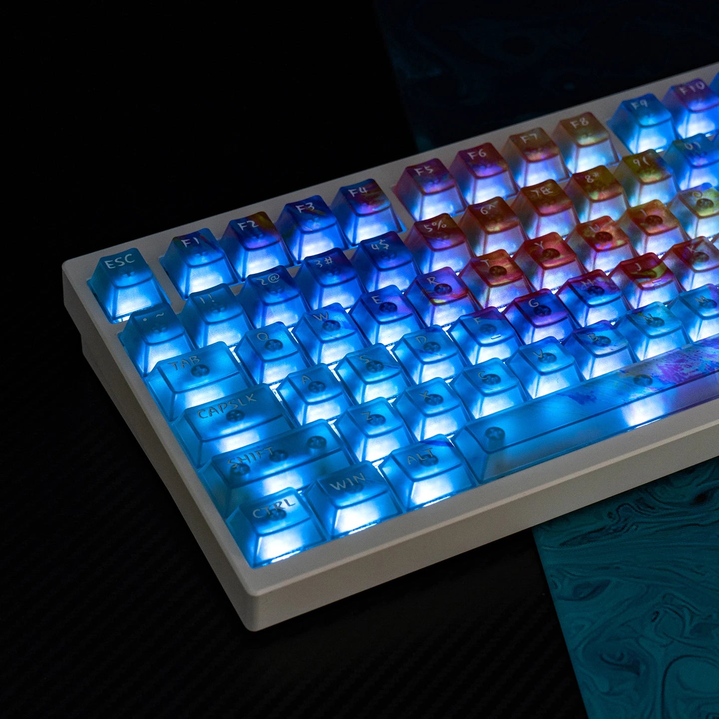 Teclado Blue Gradient ❄️