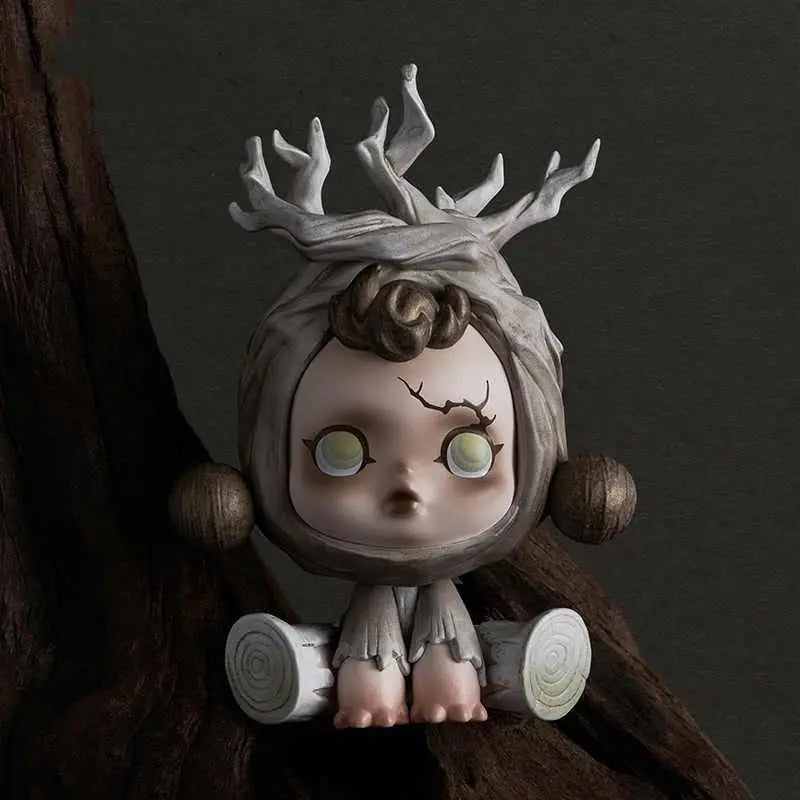 SKULLPANDA – Série The Ink Plum Blossom 💀🌸