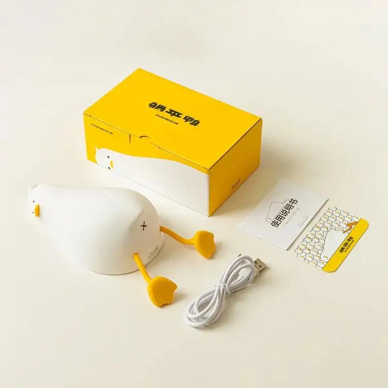 Luminária Panda Kawaii em Silicone 🐼
