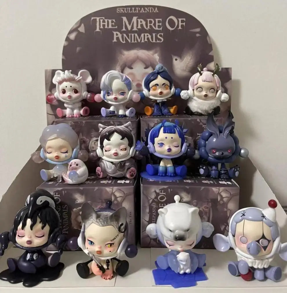 POP MART SKULLPANDA – Série The Mare of Animals💀🐾✨