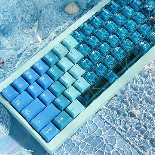 Teclado Crystal Clear ❄️