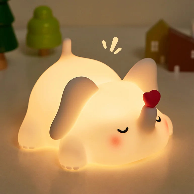 Luminária Panda Kawaii em Silicone 🐼