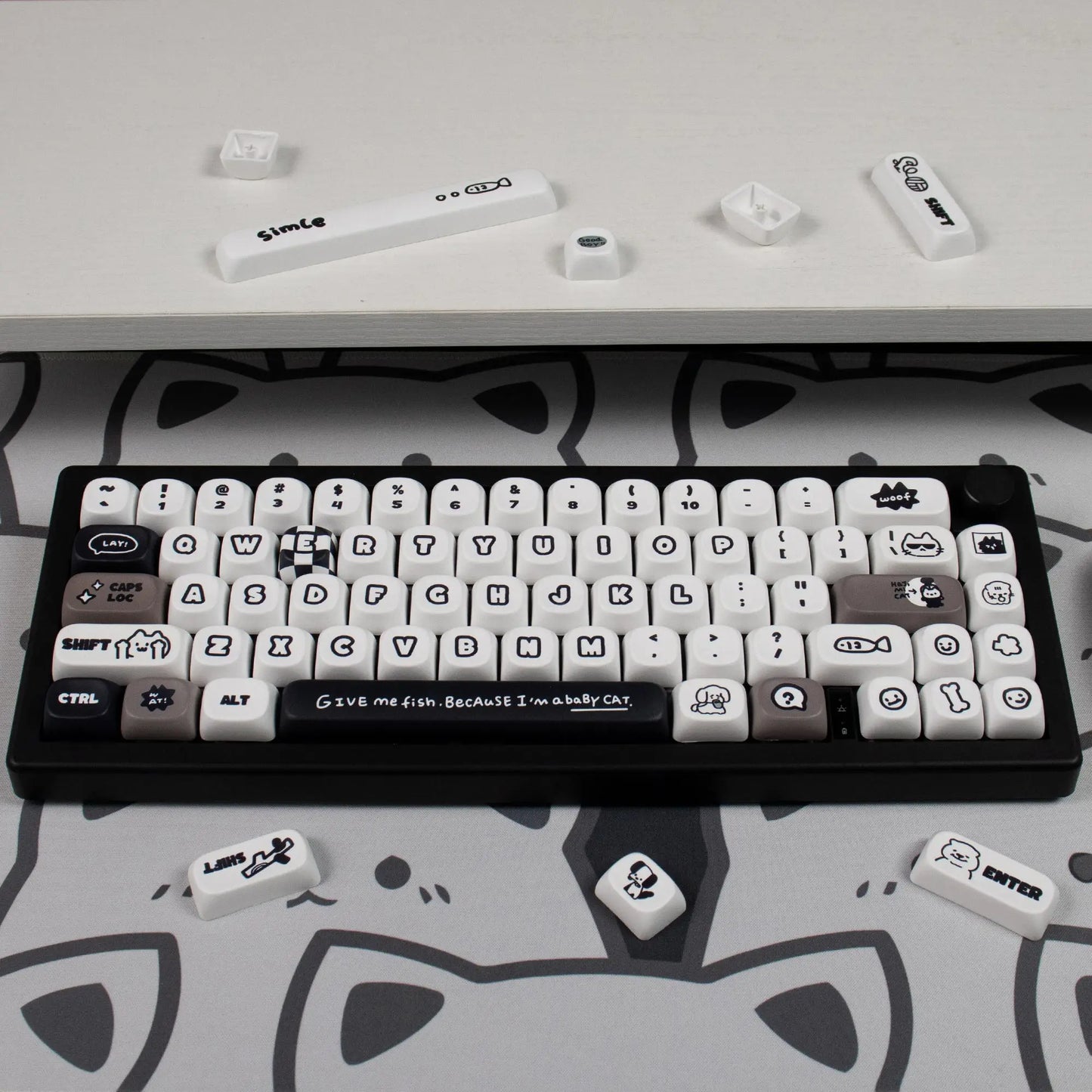Teclado Cats & Puppies 🐱🐶