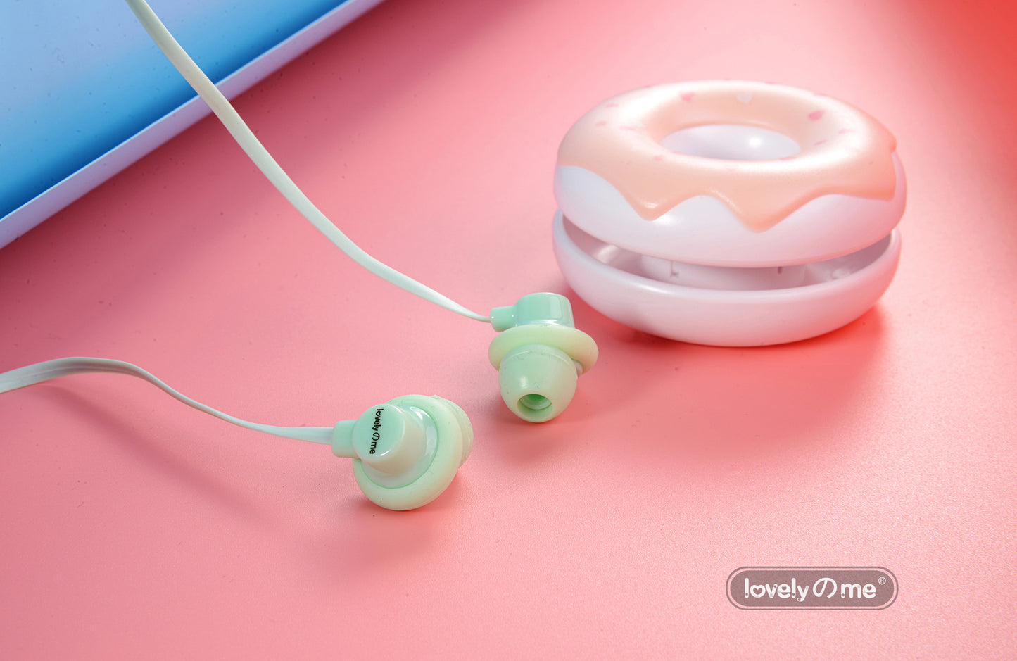 Fones de Ouvido Macaron Donut 🎧🍩