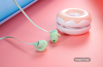 Fones de Ouvido Macaron Donut 🎧🍩