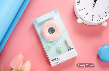 Fones de Ouvido Macaron Donut 🎧🍩