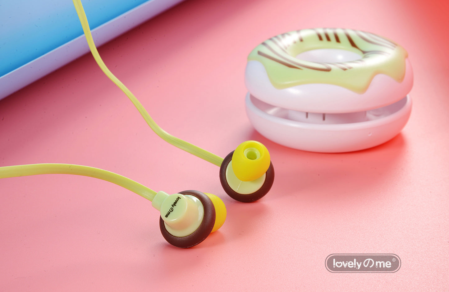 Fones de Ouvido Macaron Donut 🎧🍩