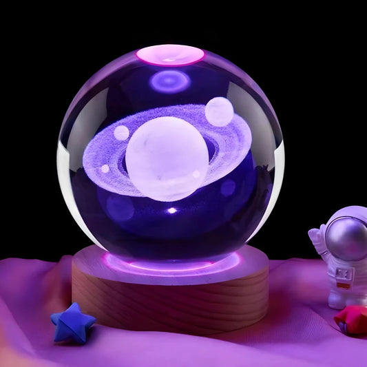Luminária Cristal 🌙✨