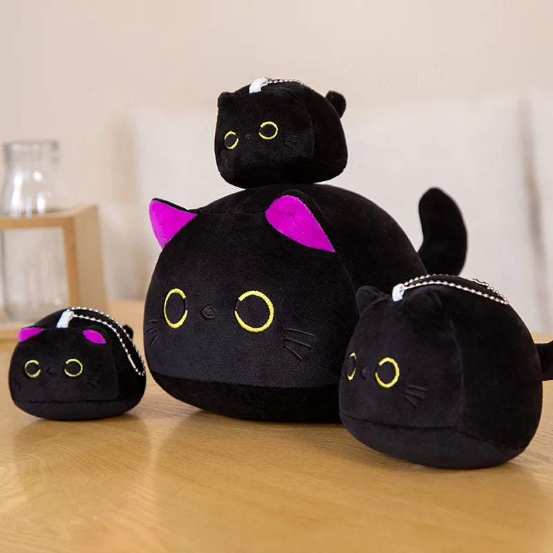 Pelúcia Kawaii Gatinho Preto 🐾✨