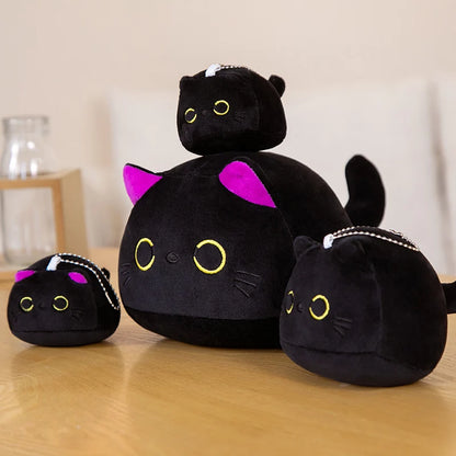 Pelúcia Kawaii Gatinho Preto 🐾✨