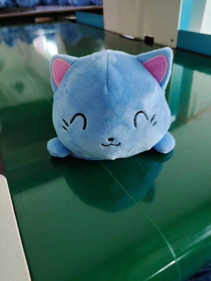 Boneco de Pelúcia Reversível 3 em 1 🐱🐢🦄