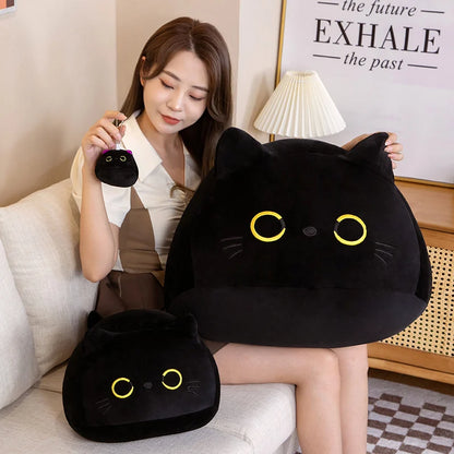 Pelúcia Kawaii Gatinho Preto 🐾✨