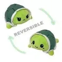 Boneco de Pelúcia Reversível 3 em 1 🐱🐢🦄