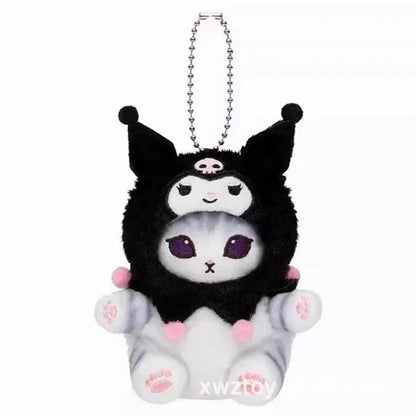 Mofusand Hello Kitty & Kuromi 🐱🎀💜