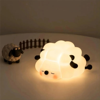 Luminária Panda Kawaii em Silicone 🐼