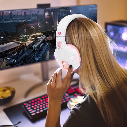 Headset Gamer Rosa 🎀