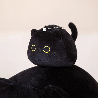 Pelúcia Kawaii Gatinho Preto 🐾✨