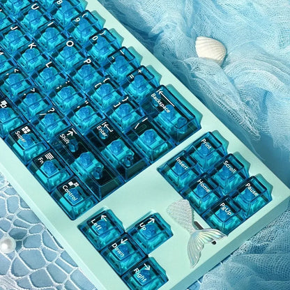 Teclado Crystal Clear ❄️