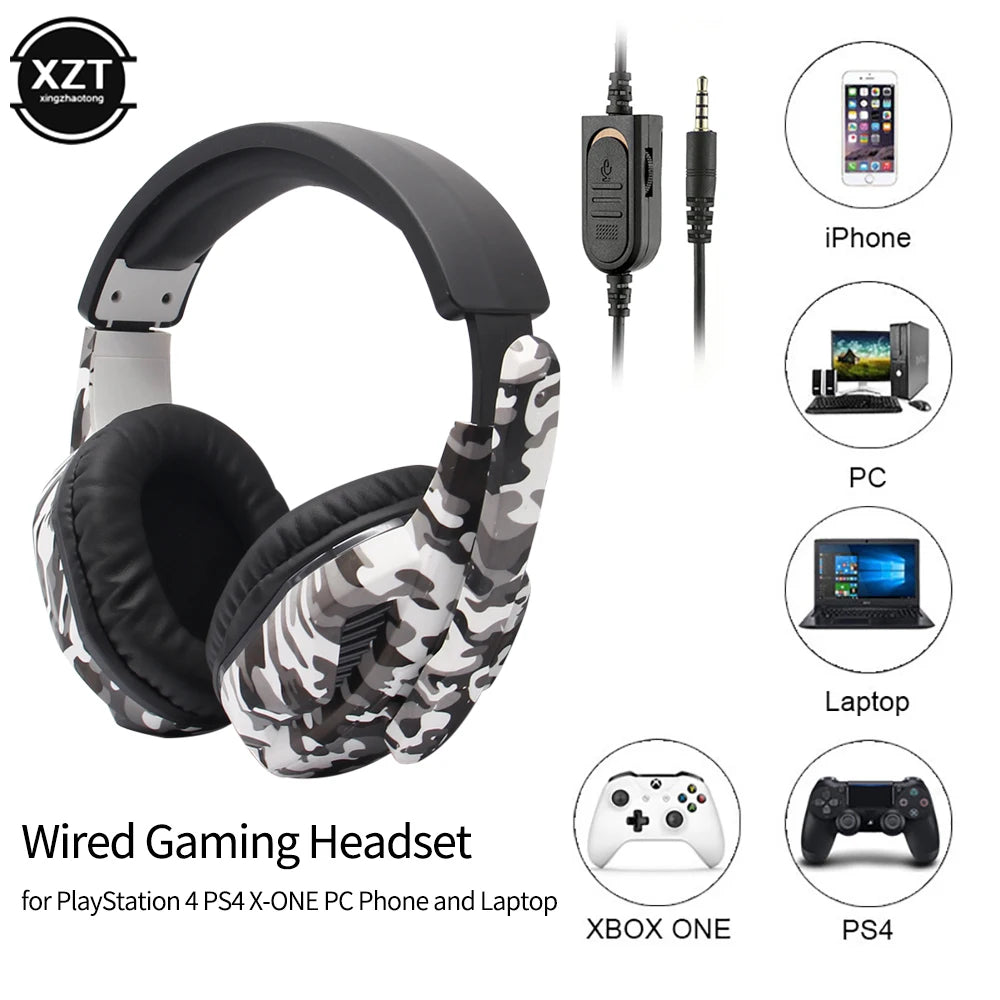 Headset Gamer Camuflado 🎧
