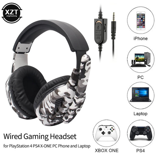 Headset Gamer Camuflado 🎧